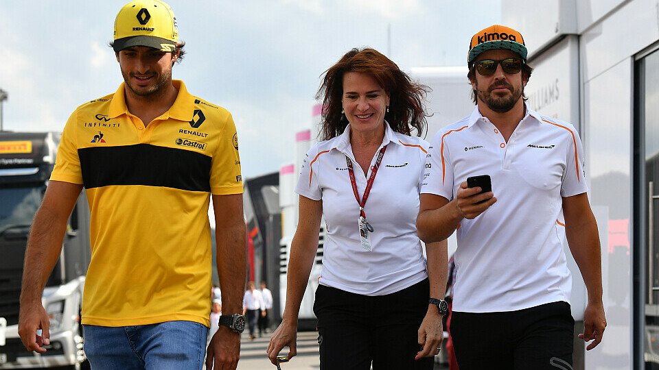 Fernando Alonso und Carlos Sainz gehörten zu den Königsfiguren des wilden Wechselsommers in der Formel 1 2018, Foto: Sutton