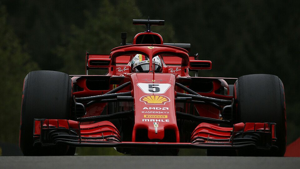 Sebastian Vettel holte sich die Bestzeit im 3. Freien Training zum Belgien GP