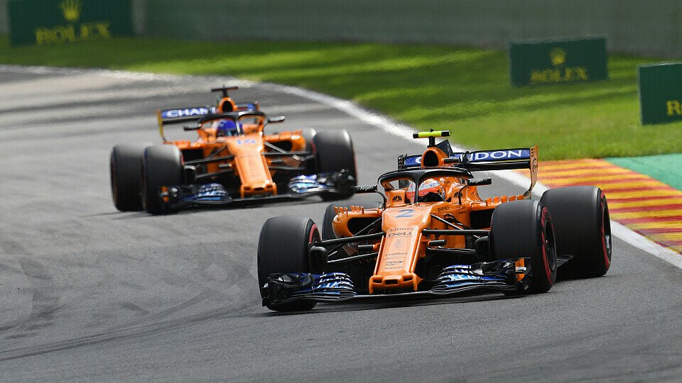 McLaren ist in Spa gegen die Konkurrenz aus dem Mittelfeld völlig chancenlos, Foto: Sutton