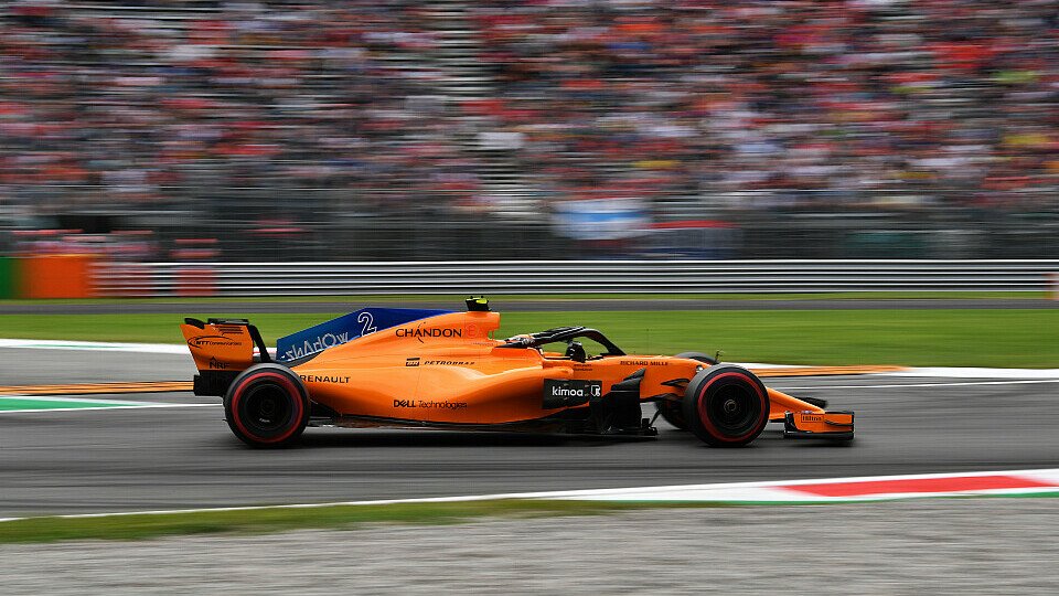 McLaren erlebte am Freitag in Monza einen harten Arbeitstag, Foto: Sutton