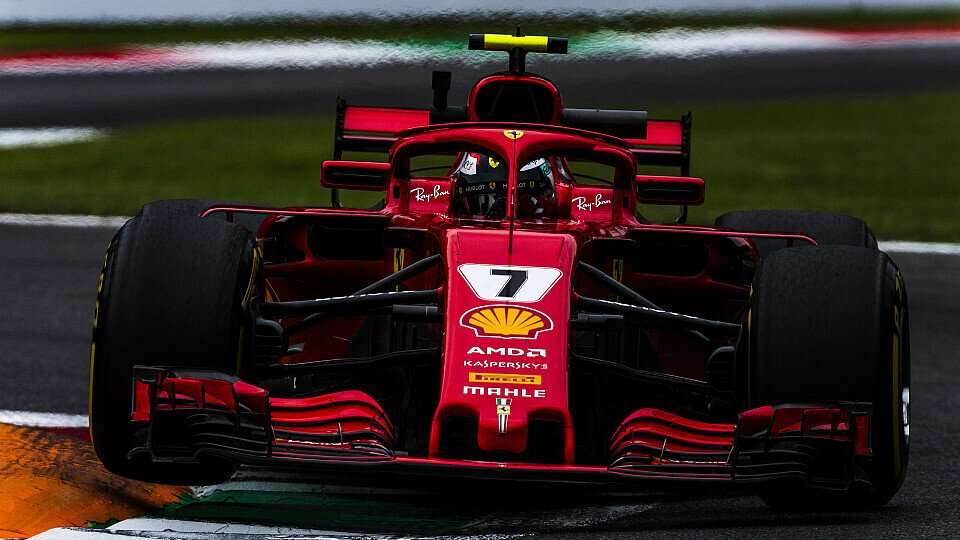 Kimi Räikkönen startet den Italien GP in Monza von der Pole, Foto: Ferrari