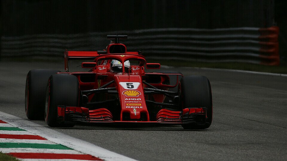 Sebastian Vettel fuhr auch im 3. Freien Training der Formel 1 in Monza die schnellste Zeit, Foto: Sutton