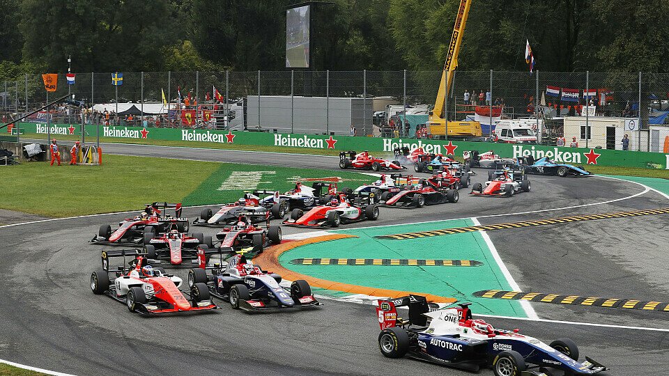 Die GP3 Series zeigte am Sonntag vor dem Formel-1-Grand-Prix von Italien in Monza ein spannendes Rennen, Foto: GP3 Series