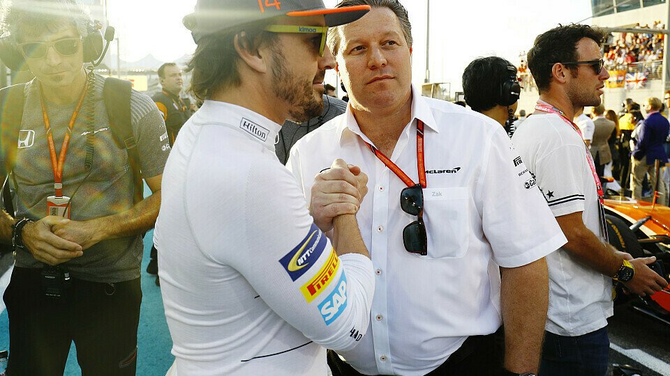 McLaren-Boss Zak Brown hofft 2019 auf Fernando Alonsos Support, Foto: LAT Images