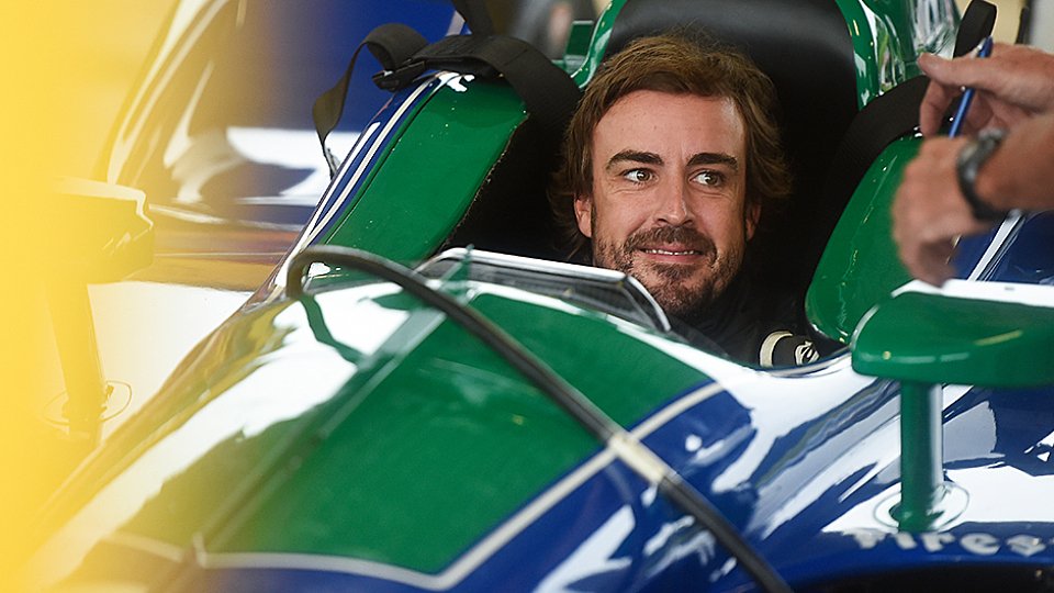 Fernando Alonso testete 2018 im Barber Motorsports Park für das IndyCar-Team Andretti Autosport, Foto: Andretti