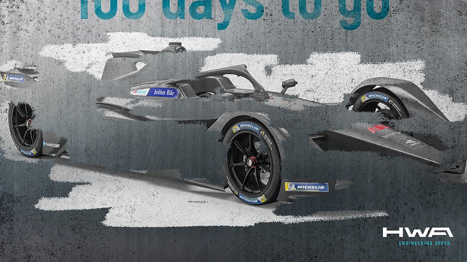 Für HWA läuft der Countdown: In 100 Tagen startet die erste Saison in der Formel E, Foto: HWA