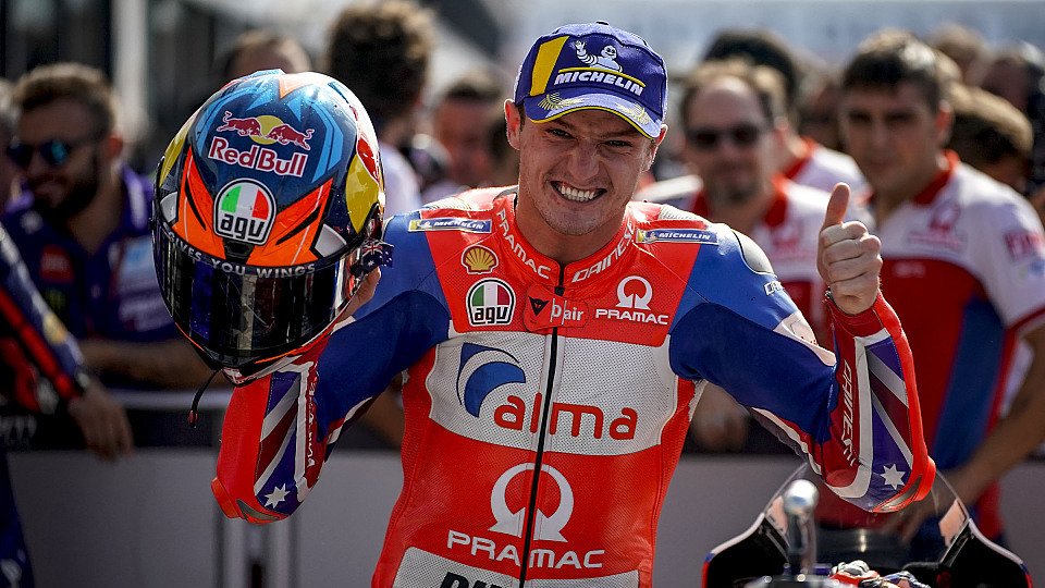 Jack Miller versteigerte einen seiner MotoGP-Helme für den guten Zweck, Foto: Pramac