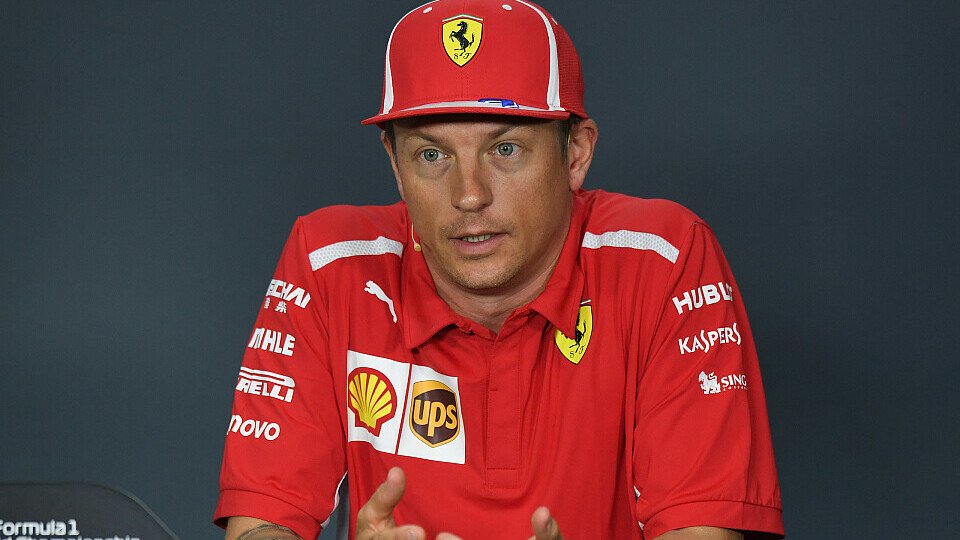 Kimi Räikkönen lieferte in Singapur eine kuriose Pressekonferenz