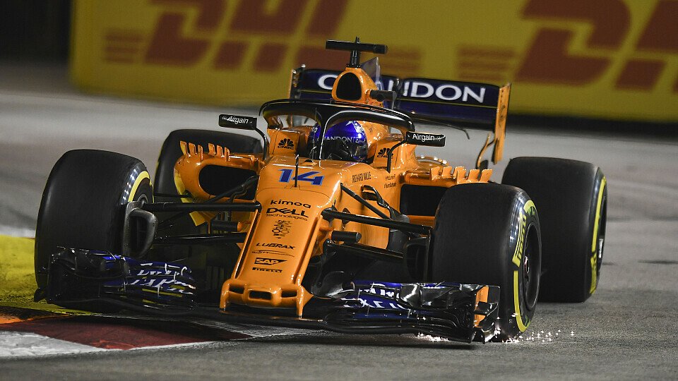 Fernando Alonso holte in Singapur Platz 7, bestes Ergebnis seit Baku, Foto: Sutton