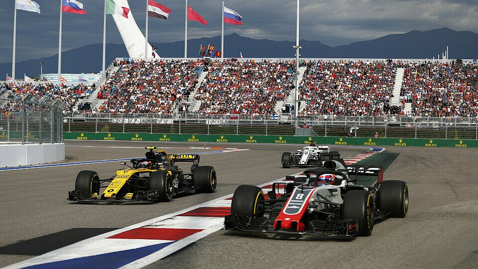 Haas hofft im WM-Duell gegen Renault auf Hilfe von Sauber, Foto: Sutton