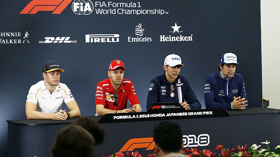 Am Freitag startete das Formel-1-Wochenende in Japan mit der Pressekonferenz, Foto: Sutton