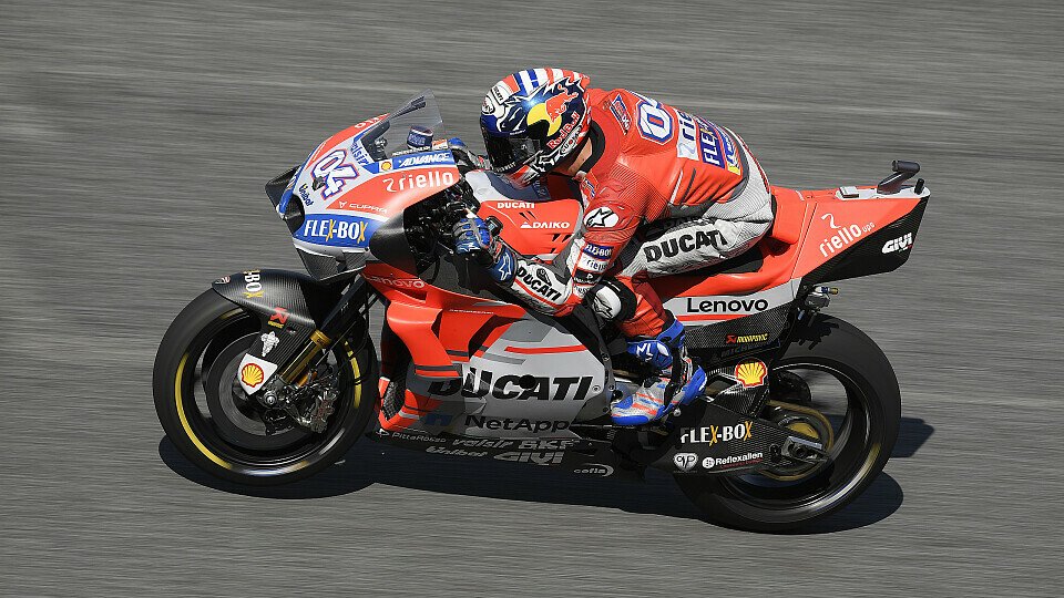 Andrea Dovizioso hatte in FP1 die Nase vorne, Foto: Ducati