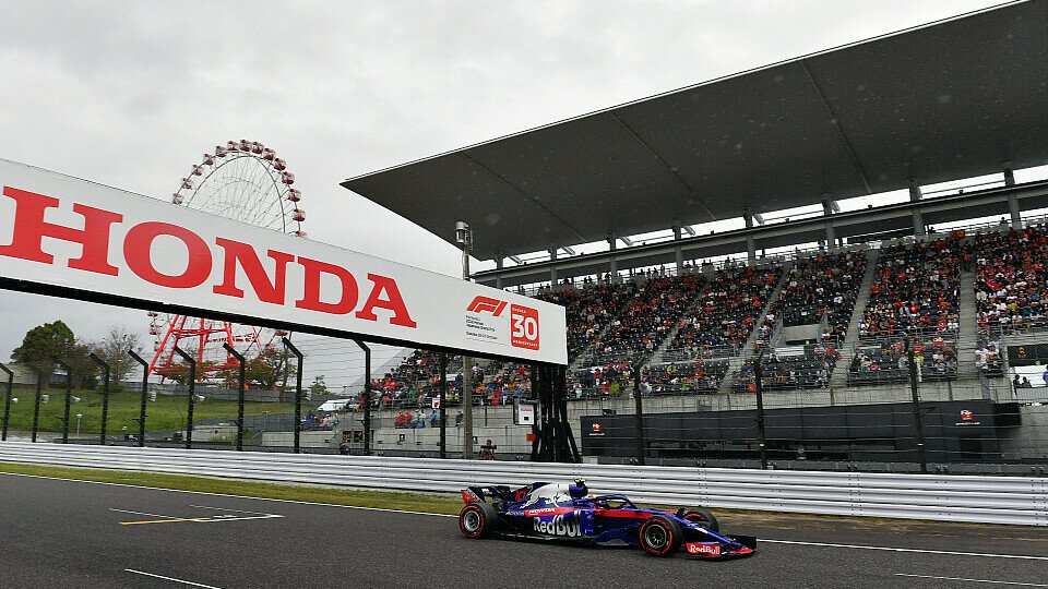 Toro Rosso Honda zeigte in Japan das beste Qualifying der Formel-1-Saison 2018, Foto: Sutton