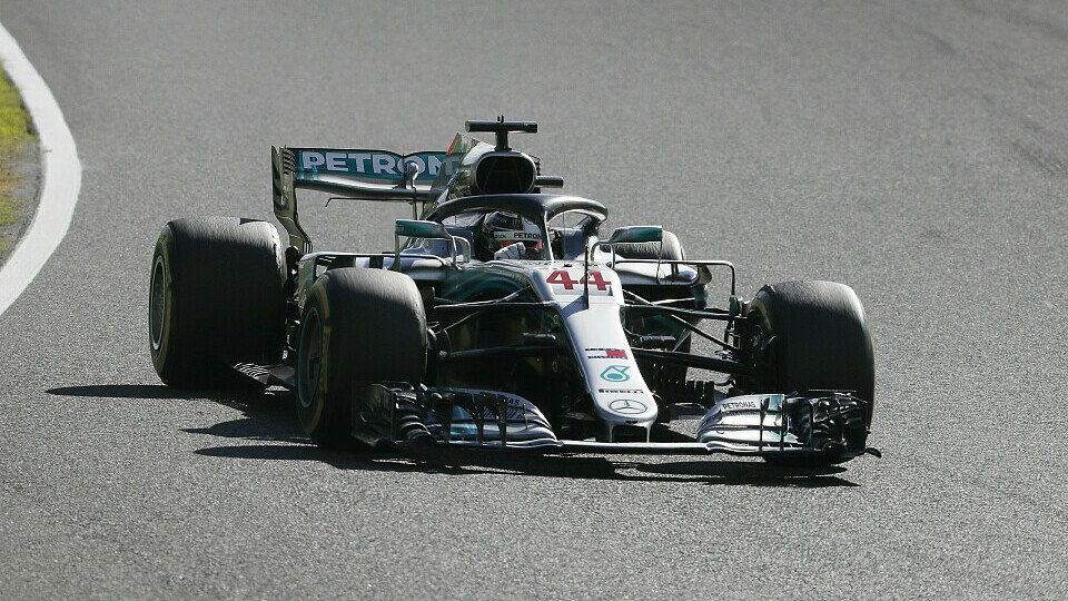 Lewis Hamilton kontrollierte das Formel-1-Rennen in Suzuka vom Start an, Foto: Sutton