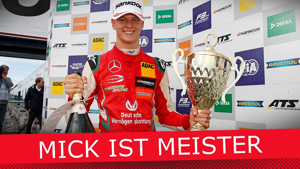 Mick Schumacher gewinnt die Formel-3-Europameisterschaft vorzeitig, Foto: Motorsport-Magazin.com
