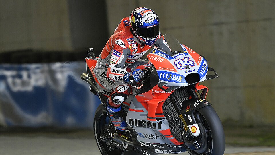 Andrea Dovizioso geht von Startplatz eins in den Japan-GP, Foto: Ducati