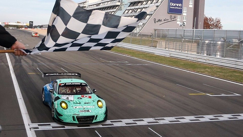 Klaus Bachler und Martin Ragginger gewannen das Saisonfinale, Foto: Porsche