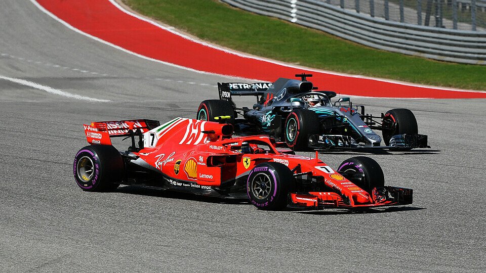 Lewis Hamilton unterlag in Austin Kimi Räikkönen - nur wegen Mercedes?, Foto: Sutton