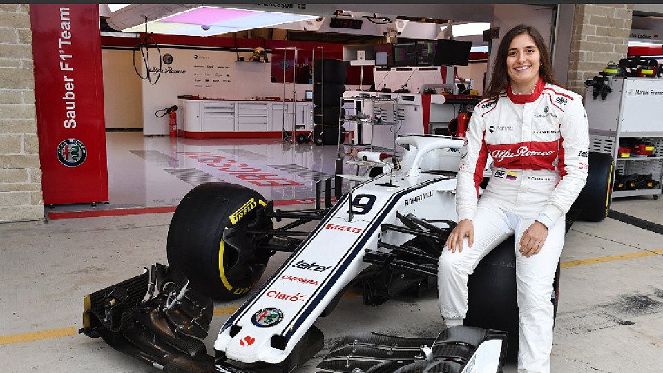 Tatiana Calderón bei Sauber, Foto: Alfa Romeo Sauber F1 Team