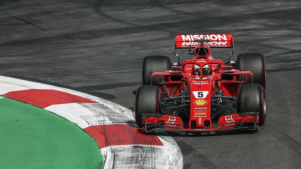 Sebastian Vettel und Ferrari fahren in Mexiko Red Bull hinterher, Foto: Sutton