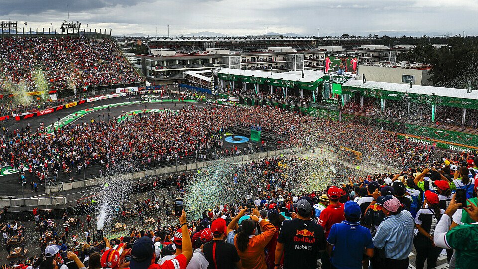 Party nach dem Formel-1-GP in Mexiko, Foto: LAT Images