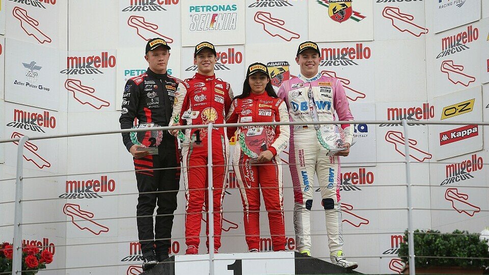 Niklas Krütten sichert sich Platz drei in der Rookiemeisterschaft der italienischen Formel 4, Foto: ACI Sport S.p.A. a socio unico