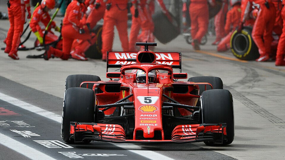 Sebastian Vettel kam in Brasilien mit den Reifen nicht zurecht, Foto: Sutton