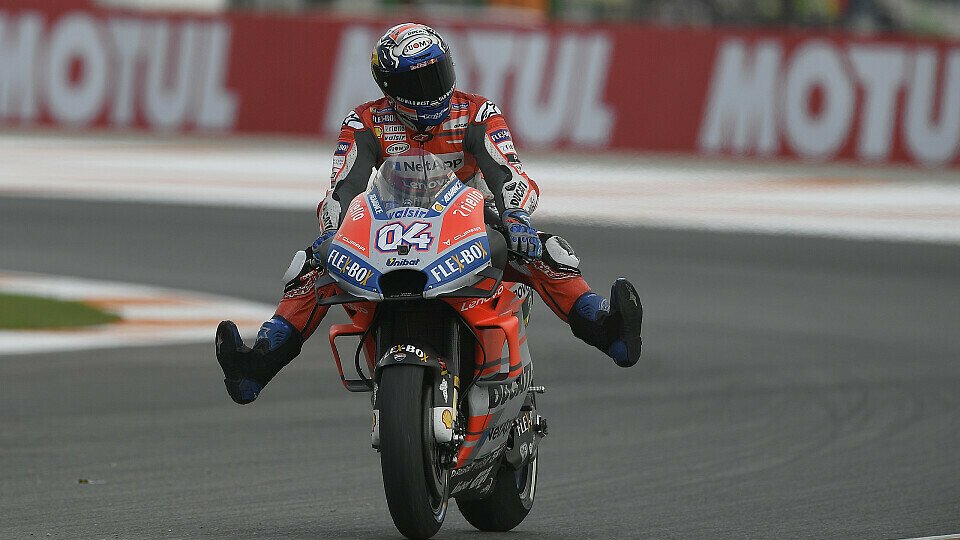 Andrea Dovizioso gewann das MotoGP-Finale 2018, Foto: Ducati