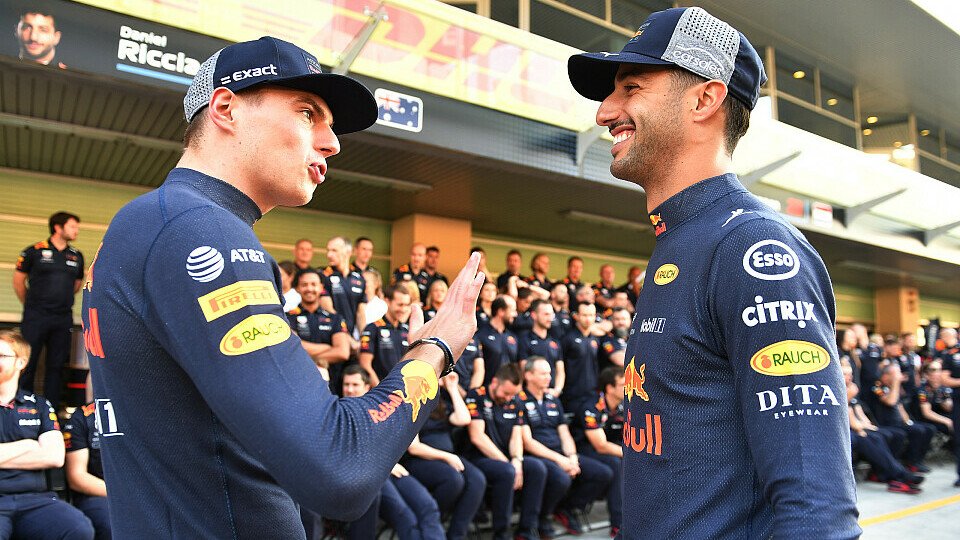 Der Red-Bull-Traum ist vorbei, ab 2019 gehen Daniel Ricciardo und Max Verstappen getrennte Wege, Foto: Sutton