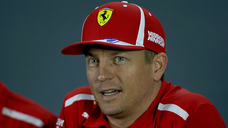 Kimi Räikkönen verlässt Ferrari mit maximal einem halben weinenden Auge, Foto: Sutton