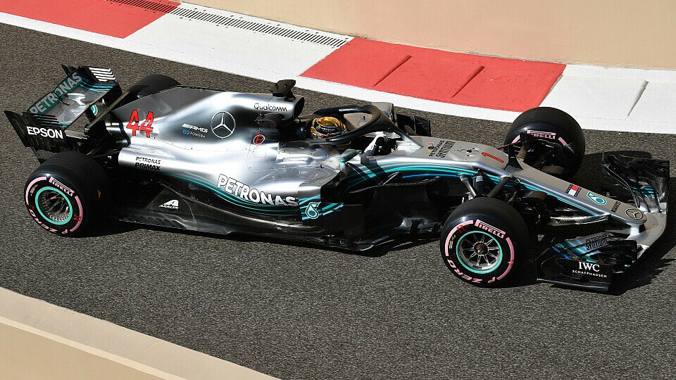 Mercedes setzt in Abu Dhabi wieder auf seine unter Formel-1-Konkurrenten umstrittene Felge, Foto: Sutton