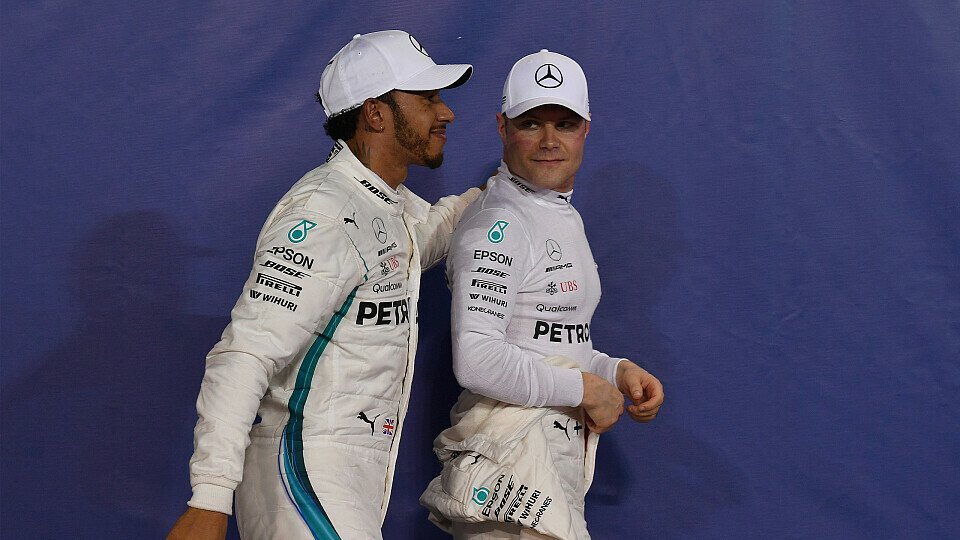 Valtteri Bottas musste die Pole Position in Abu Dhabi seinem Mercedes-Teamkollegen Lewis Hamilton überlassen, Foto: Sutton