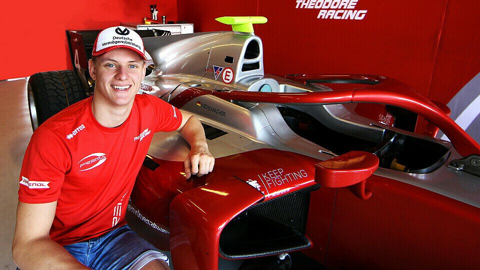 In Abu Dhabi zeigte Mick Schumacher schon beachtliche Leistungen beim F2-Test, Foto: Prema Racing