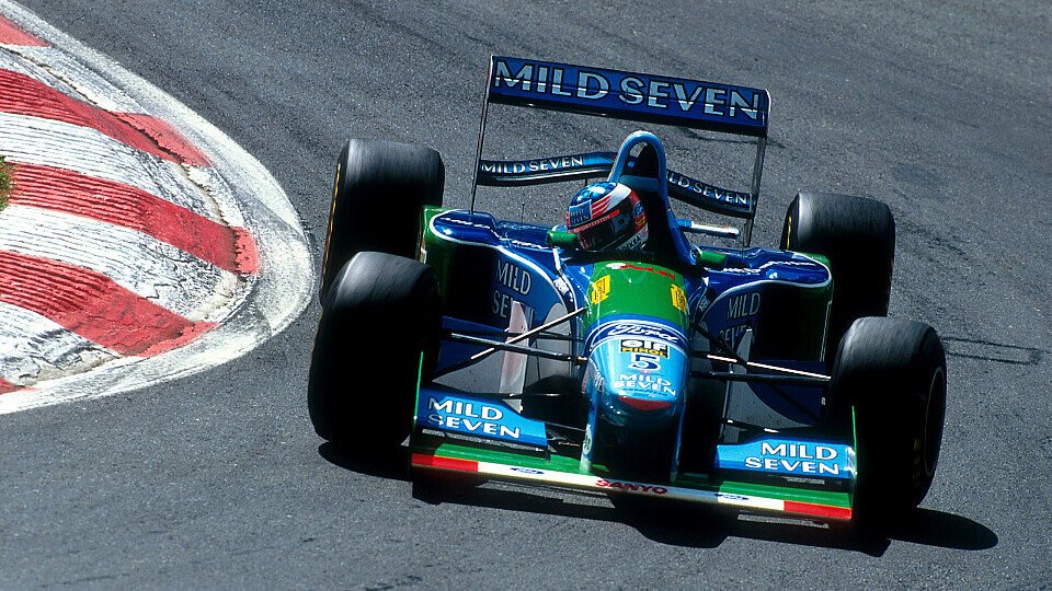 Der Benetton B194 machte Michael Schumacher das erste Mal zum Weltmeister, Foto: LAT Images
