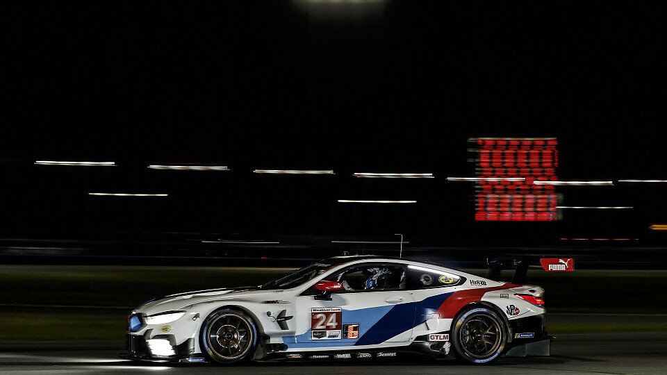 Alex Zanardi startet in einem BMW M8 GTE bei den 24 Stunden von Daytona 2019, Foto: LAT Images