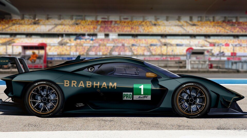 Brabham präsentierte ein erstes Konzeptbild für ein zukünftiges GTE-Fahrzeug in Le Mans, Foto: Brabham