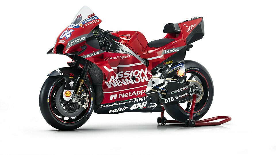 Die 2019er Ducati von Andrea Dovizioso steht zum Verkauf, Foto: Ducati Die 2019er Ducati von Andrea Dovizioso steht zum Verkauf, Foto: Ducati
