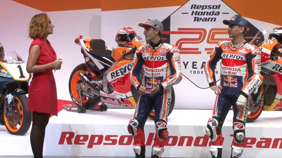 Marc Marquez und Jorge Lorenzo sind noch nicht topfit, Foto: Repsol Honda/Screenshot