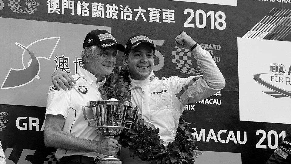 Charly Lamm feierte 2018 den 14. Sieg mit Schnitzer Motorsport in Macau, Foto: LAT Images