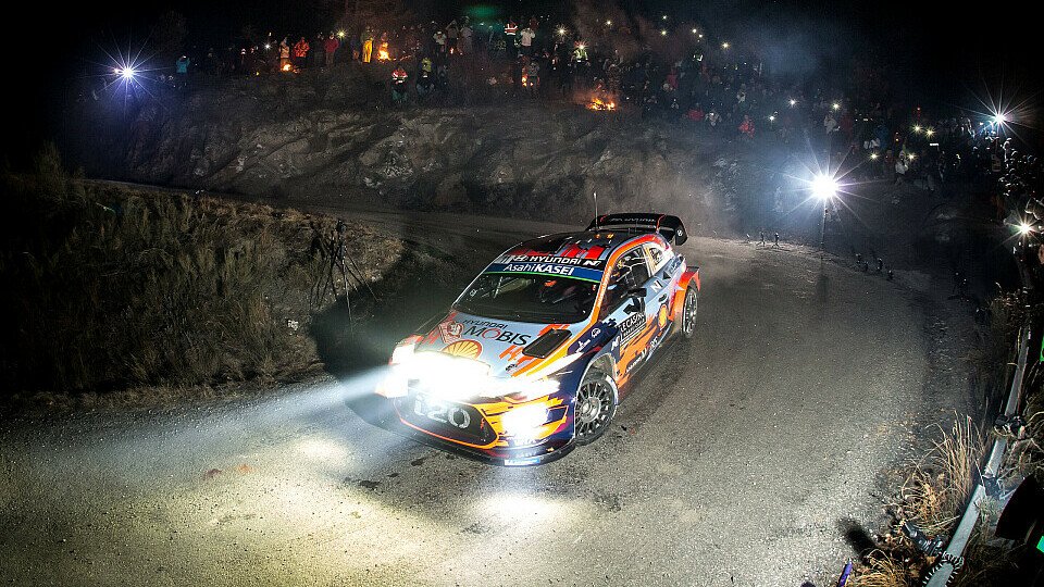 Die Rallye Monte Carlo ist 2020 erneut Saisonauftakt der WRC, Foto: Hyundai