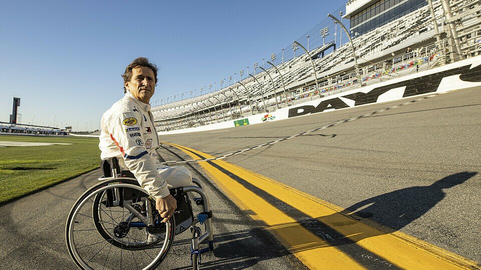 Alex Zanardi: Rollende Legende bei den 24 Stunden von Daytona, Foto: BMW AG