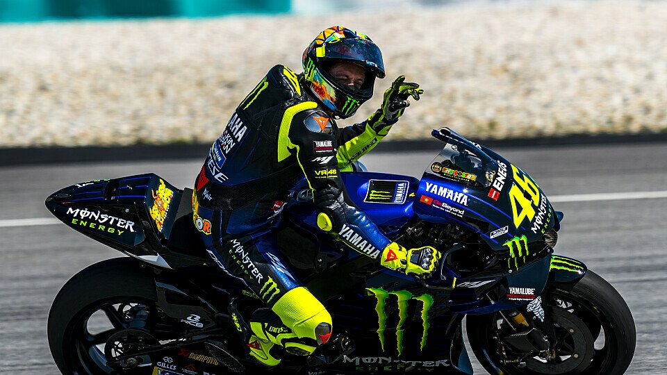 Valentino Rossi verpasste zuletzt neunmal in Folge das Podest, Foto: Yamaha