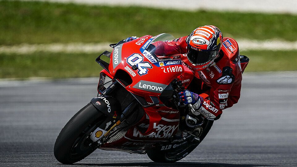 Andrea Dovizioso beendet den Freitag als Spitzenreiter, Foto: Ducati