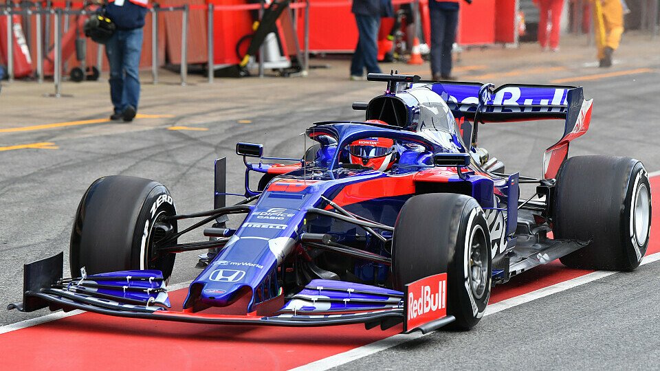 Beim Test-Auftakt der Formel 1 in Barcelona lief der Toro Rosso Honda, Foto: Sutton
