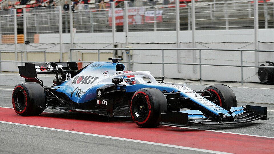 Williams greift am dritten Tag der Formel-1-Testfahrten 2019 in Barcelona ins Geschehen ein, Foto: LAT Images