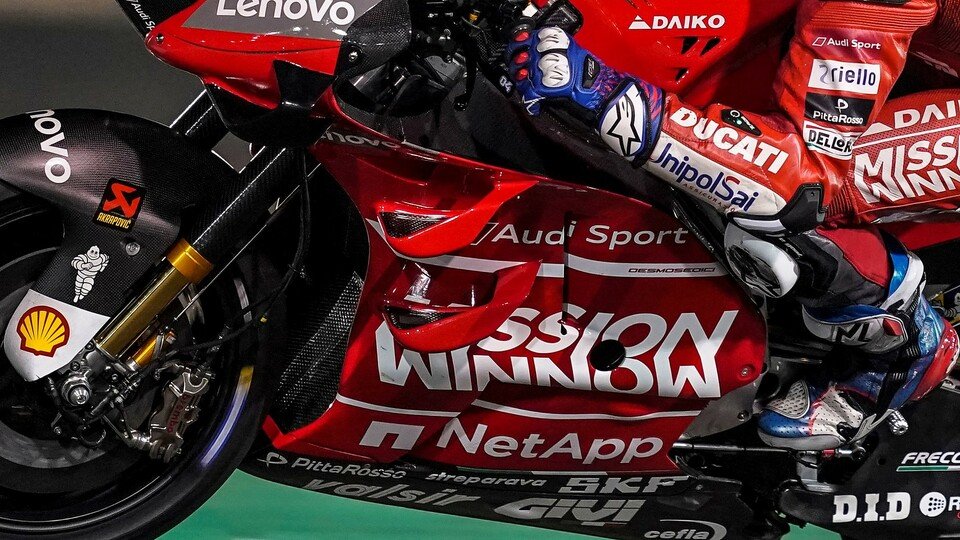 So sieht die aktuelle Winglet-Lösung von Ducati aus, Foto: Ducati