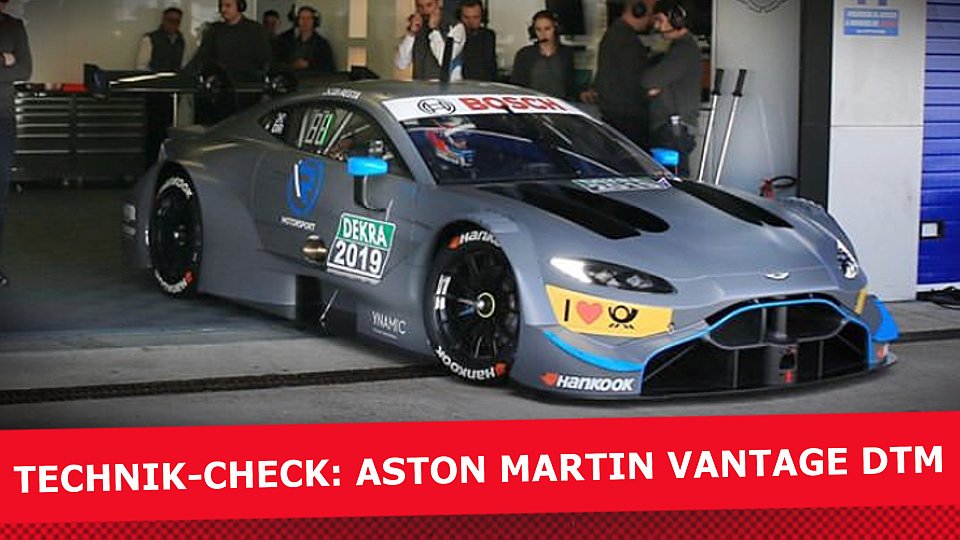 Der neue Aston Martin Vantage DTM im Technik-Check, Foto: R-Motorsport