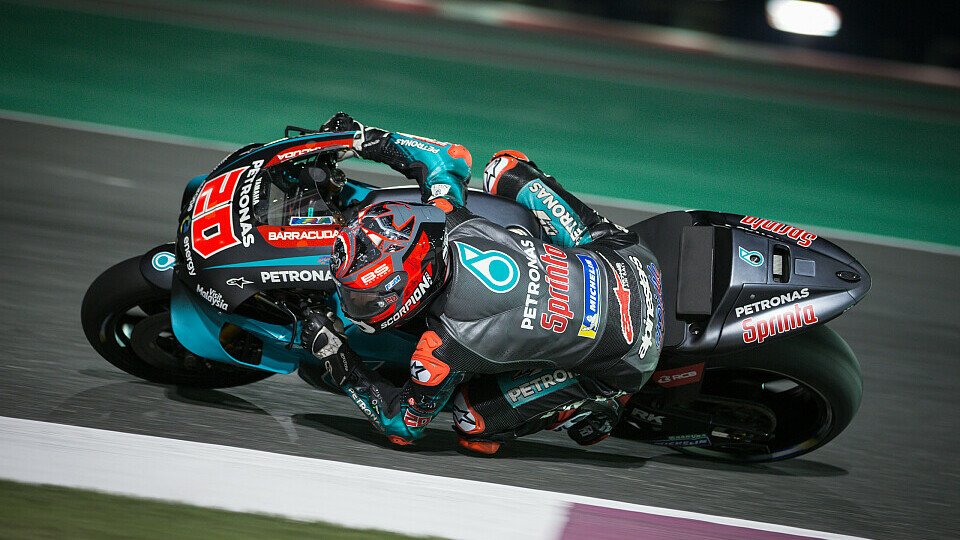 Fabio Quartararo konnte bei seinem ersten MotoGP-Qualifying in Katar glänzen, Foto: Tobias Linke