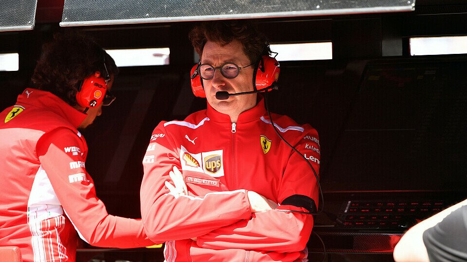 Mattia Binotto muss 2020 bei Ferrari einiges einstecken, Foto: LAT Images