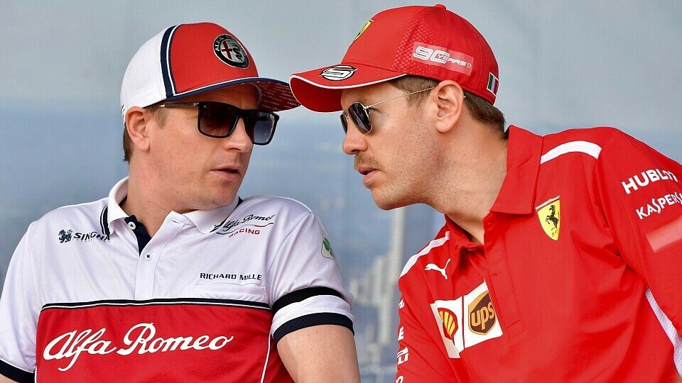Kimi Räikkönen geht mit der Strafe gegen Sebastian Vettel in Kanada nicht d'accord, Foto: LAT Images
